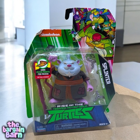 TMNT 2018 Rise of the Teenage Mutant Ninja Turtles Splinter Chill Master Figure - Picture 2 of 4